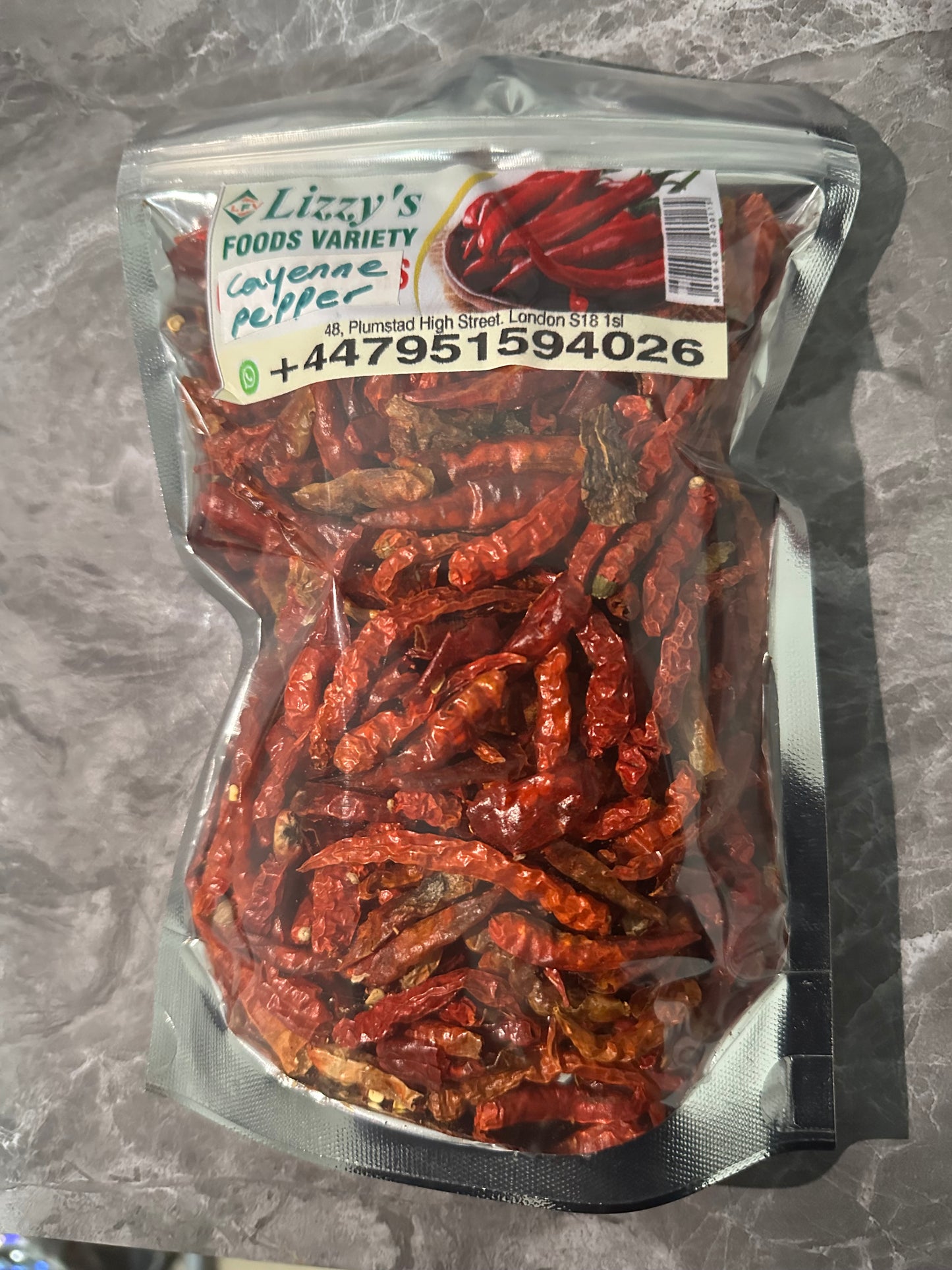 CAYENNE PEPPER 100g