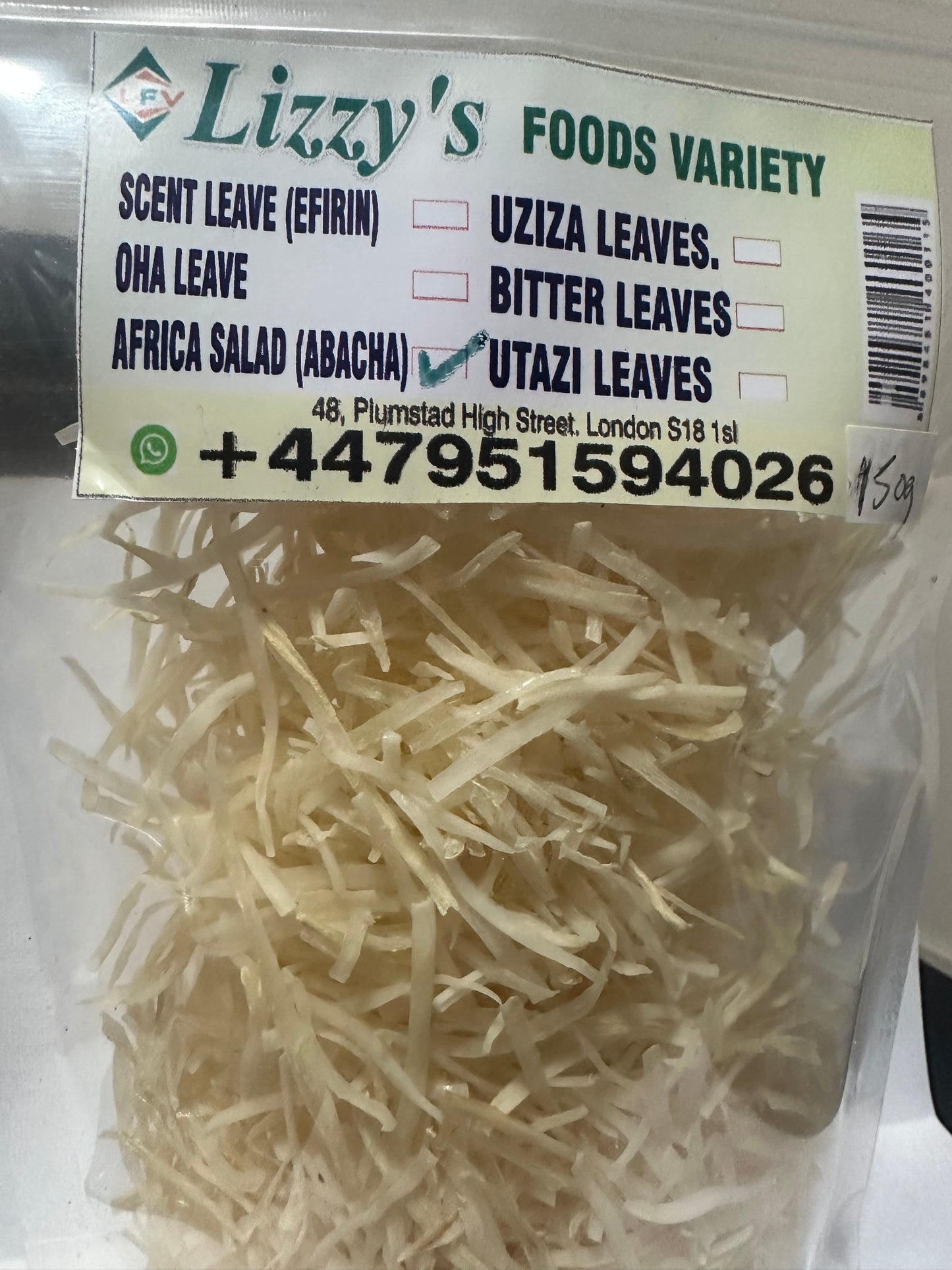 AFRICAN SALAD (ABACHA)150g